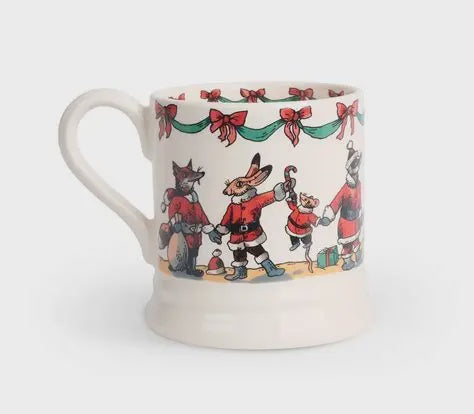 Emma Bridgewater Woodland Santa 1/2 Pint Mug