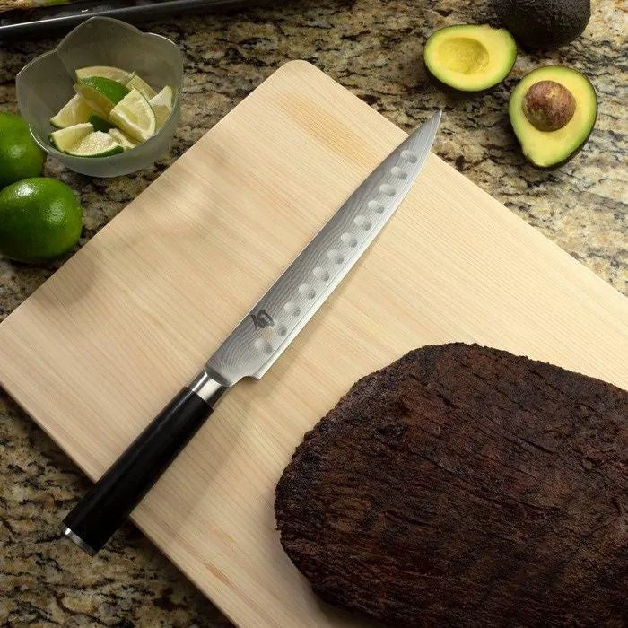 Kai Shun Classic Granton Slicing Knife - 23cm