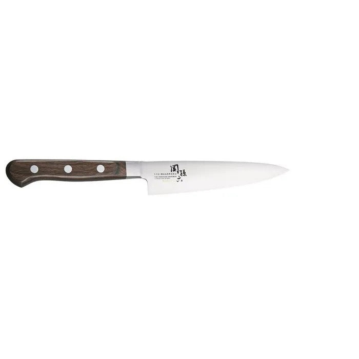 Kai Shun Seki Magoroku Benifuji petty knife, 12cm, with a wooden handle