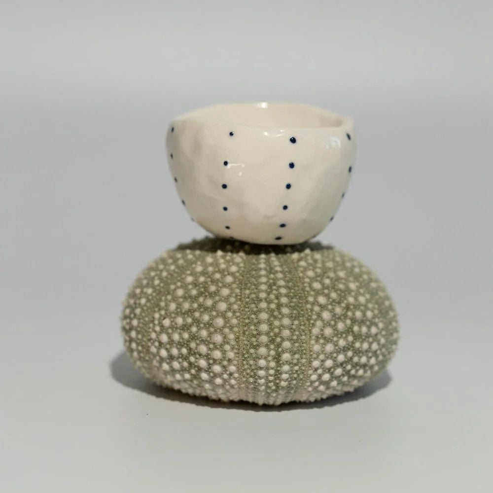 Little Kina Salt Bowls - Single Pinch Pot w/Salt Spoon