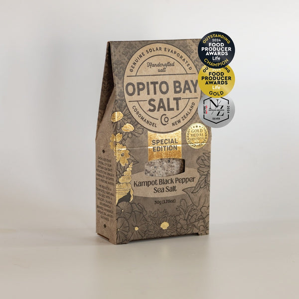 Kampot Black Pepper Sea Salt 50g