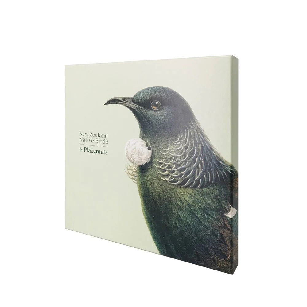 100% NZ Hushed Birds Placemat Set