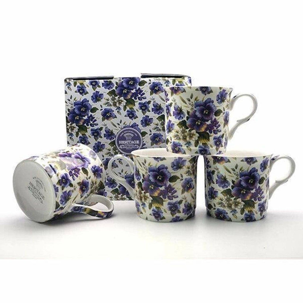 Heritage Mug - Summer Pansy