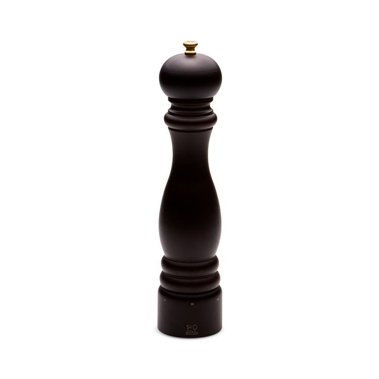 Peugeot Paris Dark Wood pepper mill in dark chocolate wood, 40cm