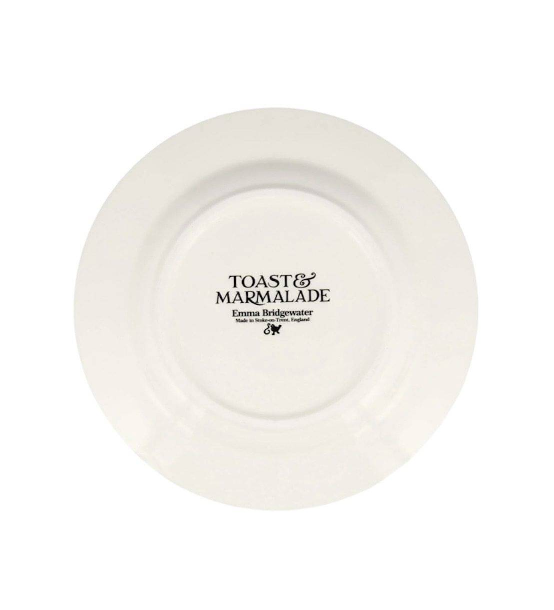 Emma Bridgewater 8 1/2" Plate - Black Toast Scones & Jam