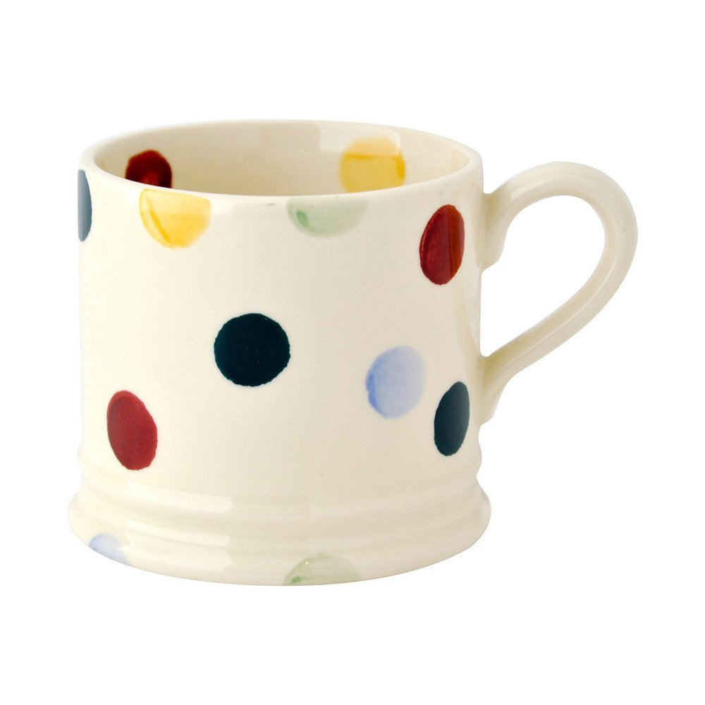 Emma Bridgewater small mug with a Polka Dot pattern in multicoloured spots