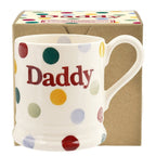 Emma Bridgewater Polka Dot Daddy 1/2 Pint Mug