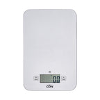 CDN USB digital glass scale, 7kg, in silver with an LCD display and two buttons