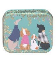 Dapper Dogs - Small Rectangle Tin