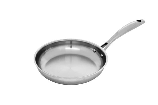Swiss Diamond 2 piece frying pan set, stainless steel, 20cm/28cm
