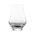 Schott Zwiesel whiskey nosing glass with a tulip shaped bowl and a footed base