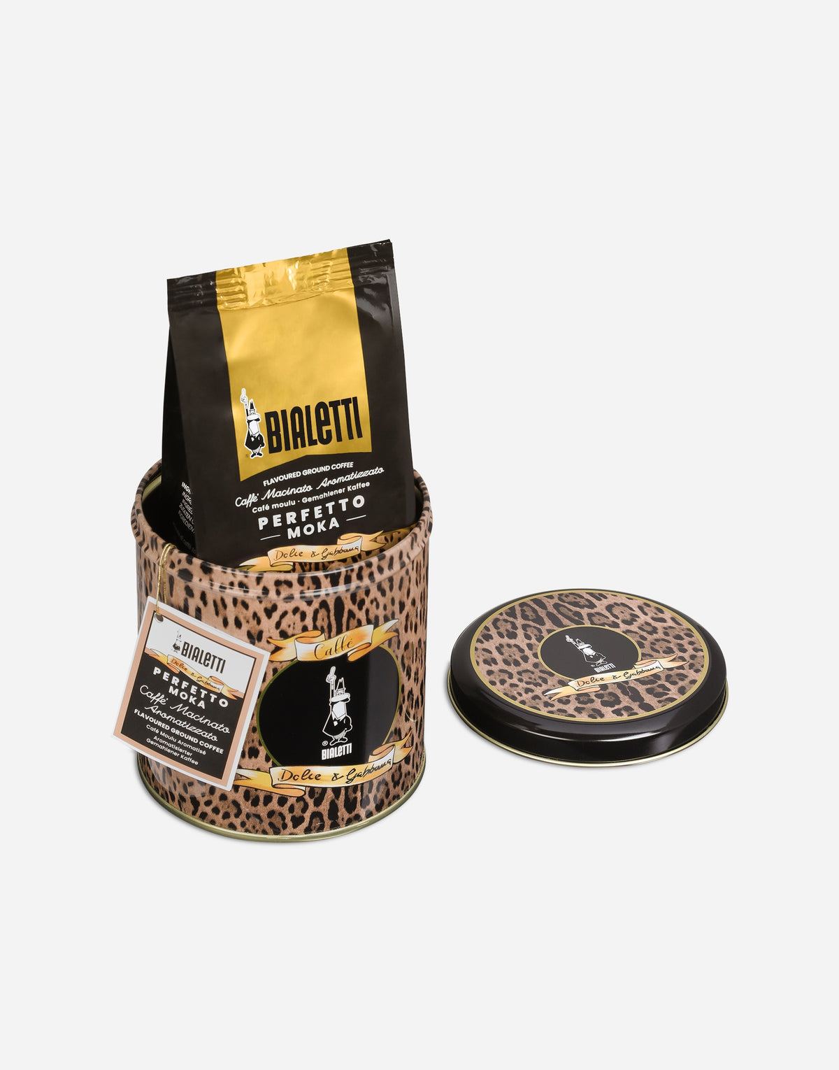 Bialetti Perfetto Audace Tin 200gm D&G Leopardo