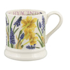 Emma Bridgewater Flowers - Tete-A-Tete & Grape Hyacinth 1/2 Pint Mug