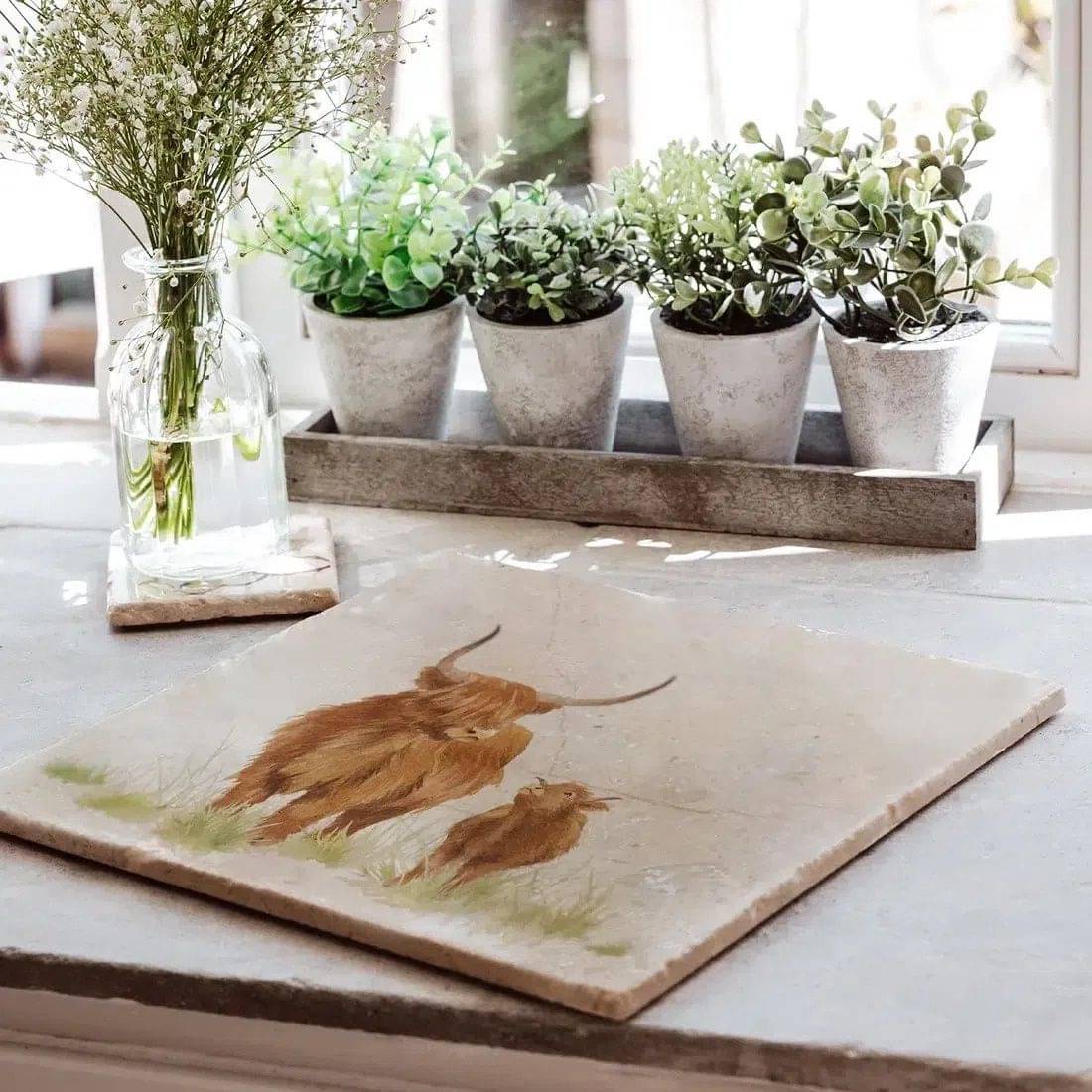 The Humble Hare Hairy Highlands Large Platter