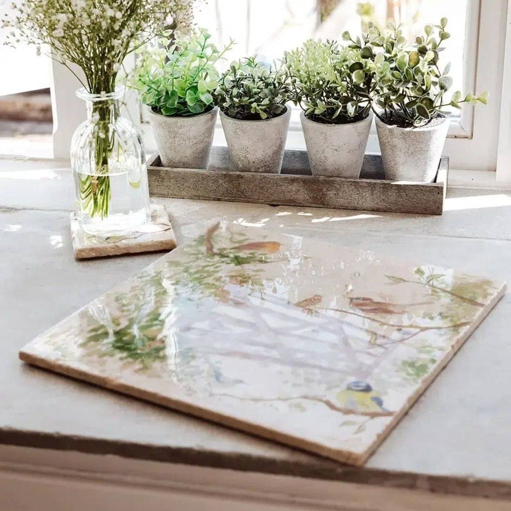 The Humble Hare Happy Hedgerow Large Platter