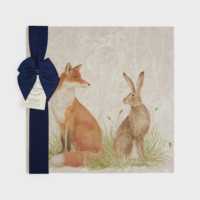 The Humble Hare - The Fox & The Hare Large Platter