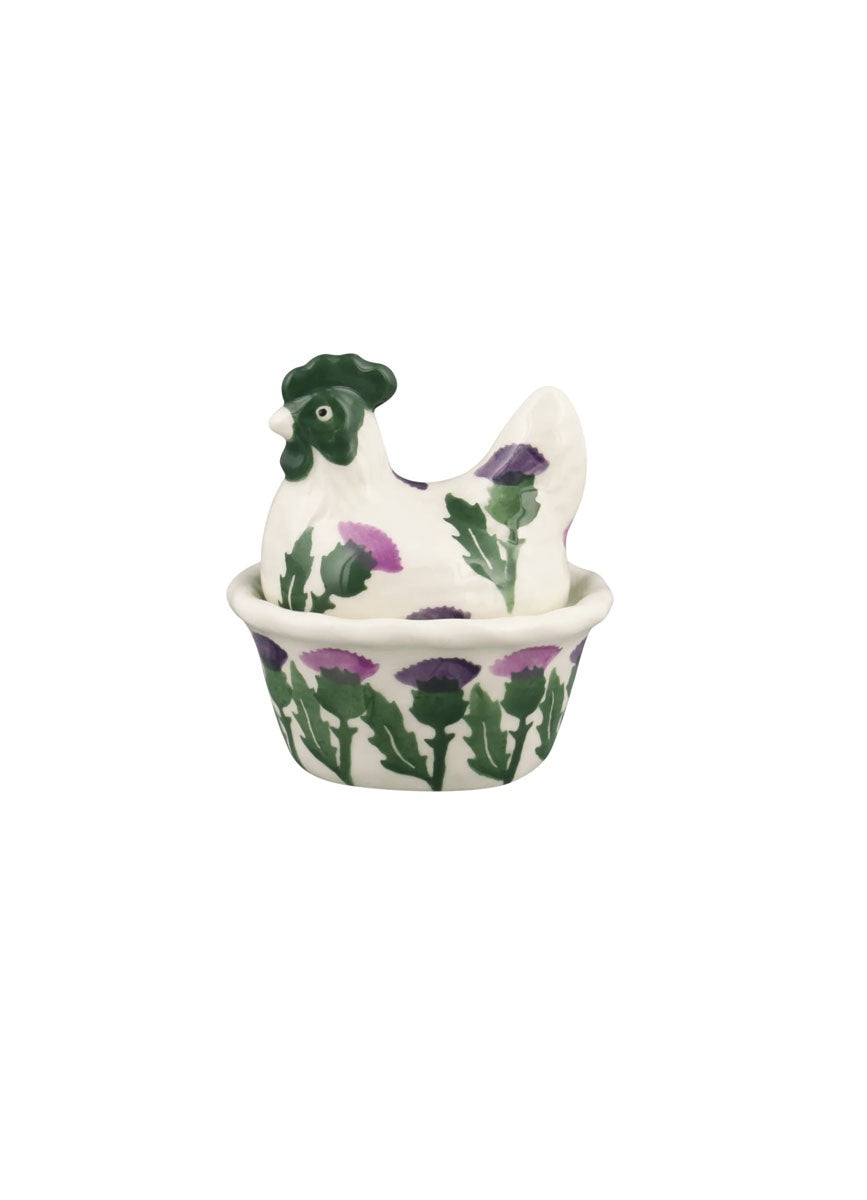 Emma Bridgewater Thistle Small Hen On Nest