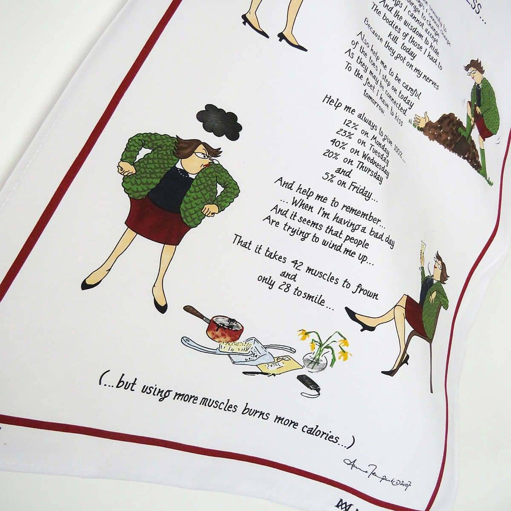 Samuel Lamont Tottering Tea Towel - In Times of Stress