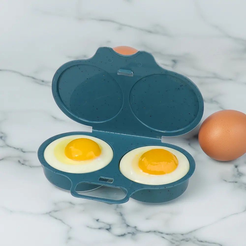 White Magic Ocean Microwave Egg Poacher