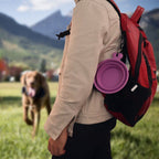 White Magic Collapsible Travel Pet Bowl