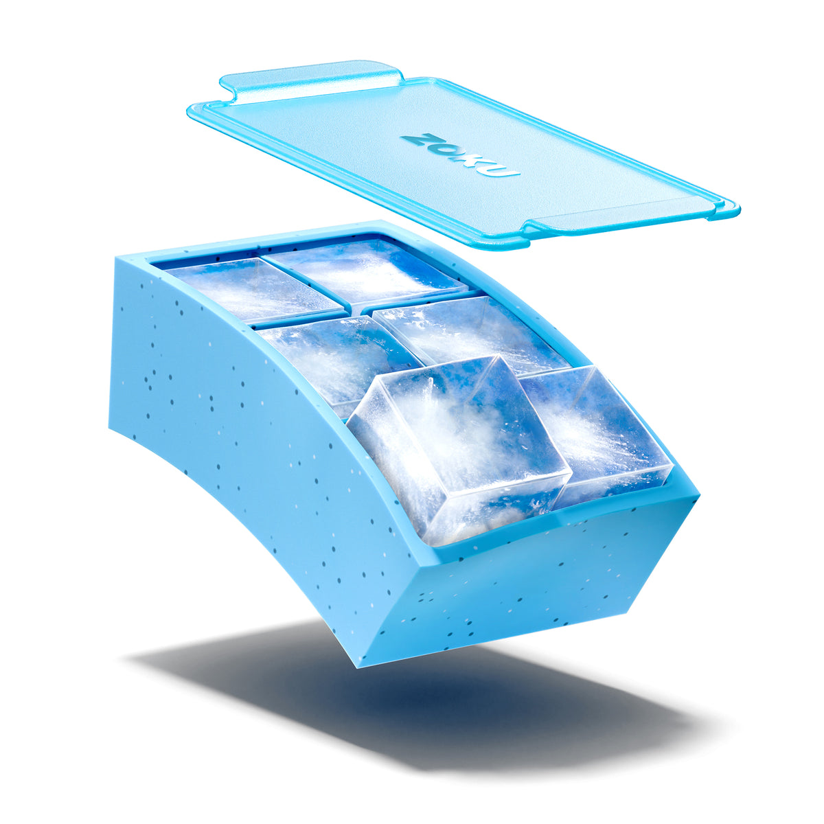 Zoku Jumbo Ice Tray Set of 2 Blue