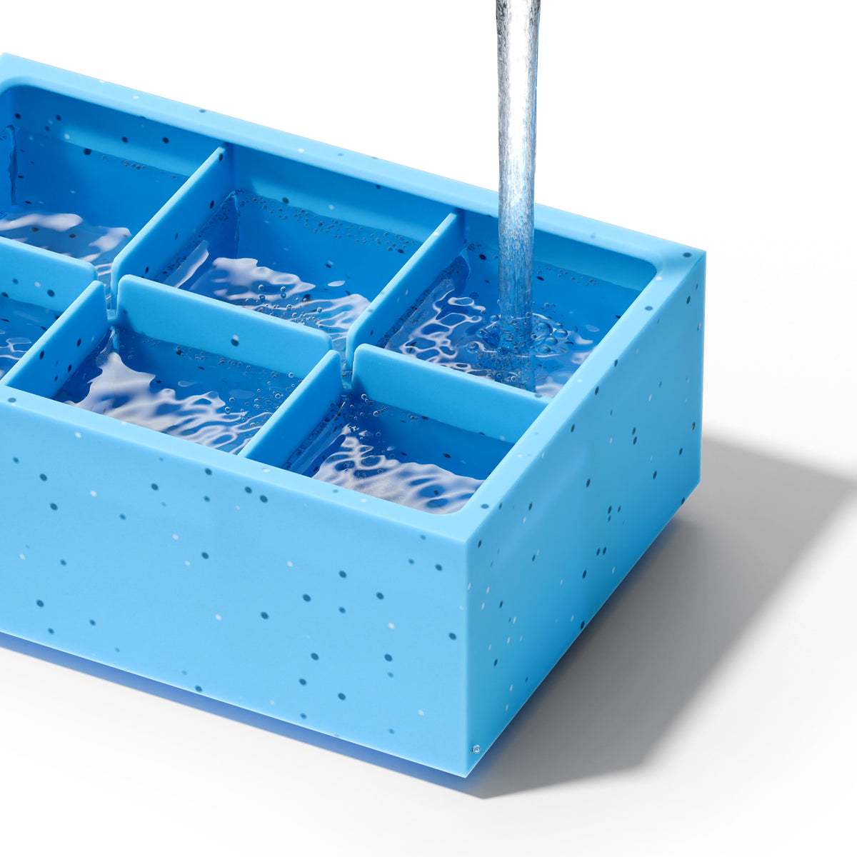 Zoku Jumbo Ice Tray Set of 2 Blue