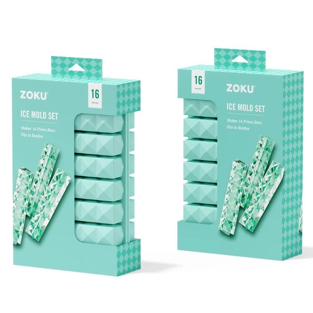 Zoku Prism Ice Tray Set