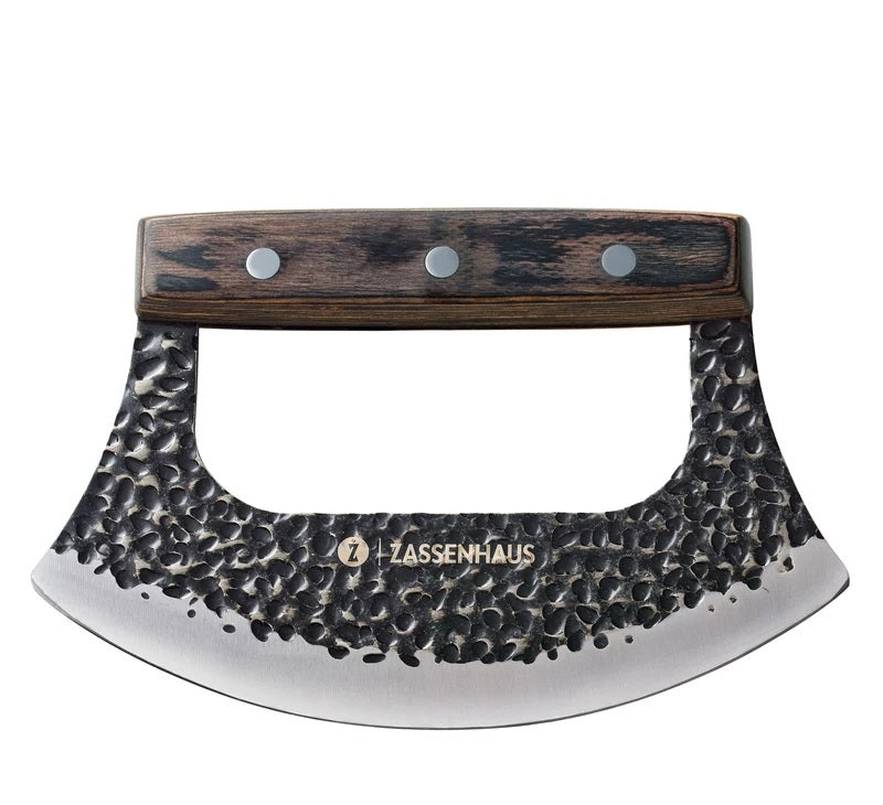 Zassenhaus Mincing Knife Set 2pce 17cm (Chopper & Board)