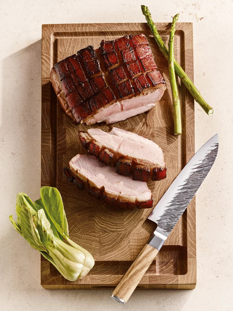 Zassenhaus Osaka Santoku Knife 18cm Olive Wood