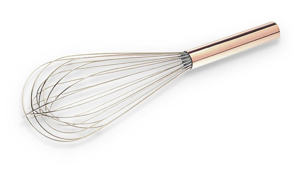 Best 12 inch balloon whip whisk with a copper coloured handle