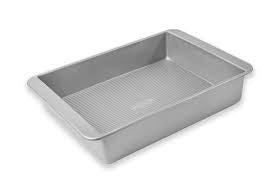 USA Pan lasagna pan in ridged aluminised steel