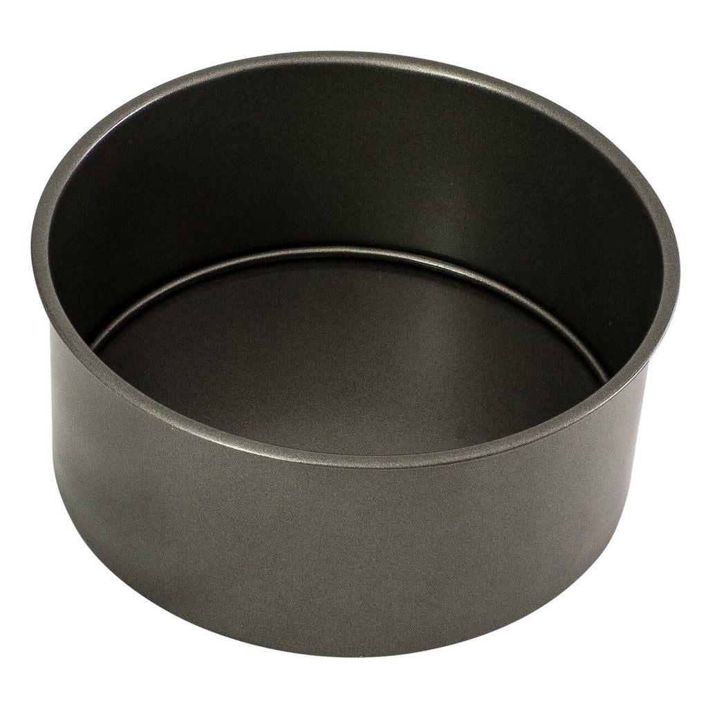 Bakemaster Loose Base Round Deep Cake Pan - 20x8cm