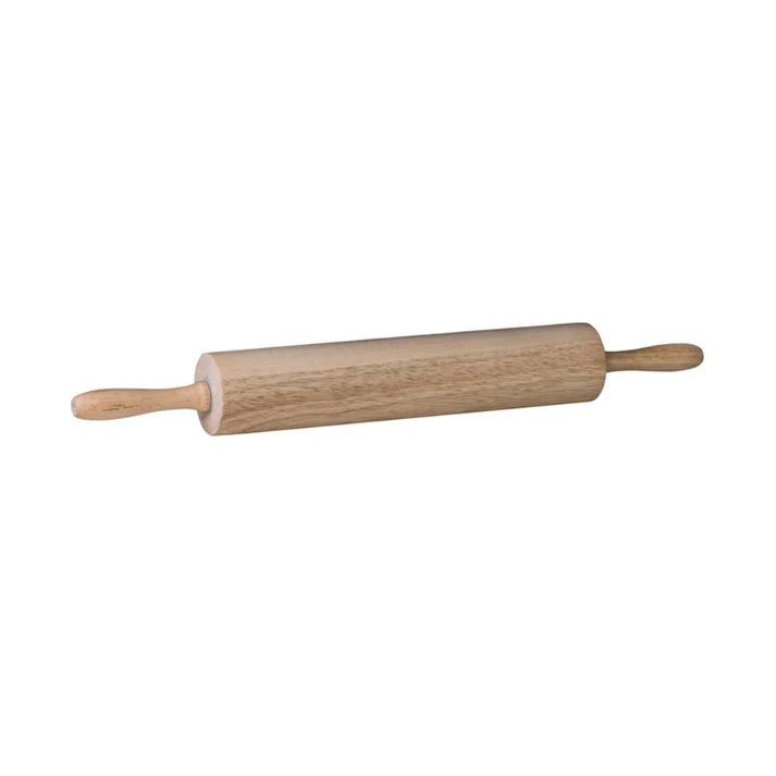 Avanti classic rolling pin, 50cm, in pale wood with two rotating handles