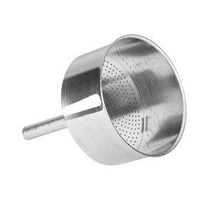 Bialetti 9 cup replacement funnel filter in aluminium