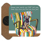 The Little Dog Laughed Coasters