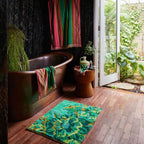 Sage & Clare Eliza Bath Mat - Spring Green
