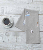 MM Linen Beach Dogs Tea Towel