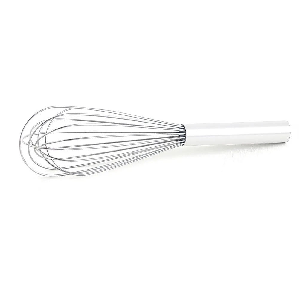 Best 10 inch stainless steel balloon whisk with a smooth handle