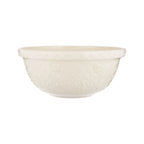 Mason Cash In The Meadow Rose mixing bowl in cream with an embossed floral pattern