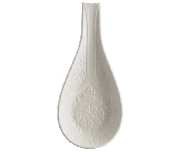 Mason Cash In The Forest spoon rest in cream with an embossed woodland design