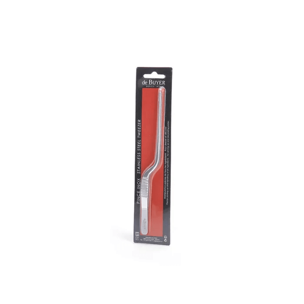 De Buyer Stainless Steel Long Curve Tweezer