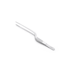 De Buyer stainless steel long curve tweezer with fine pointed tips
