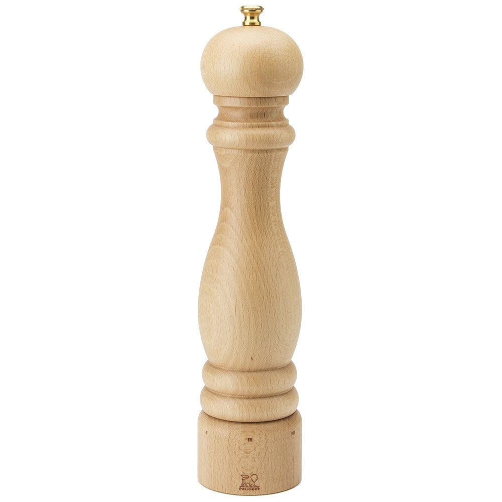 Peugeot Paris natural beech wood salt mill, 30cm