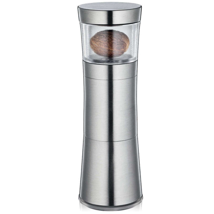 Zassenhaus Mephisto nutmeg grinder in stainless steel