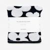 The Ultimate Tea Towel - Black & White Petal