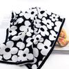 The Ultimate Tea Towel - Black & White Petal