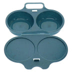 White Magic Ocean Microwave Egg Poacher