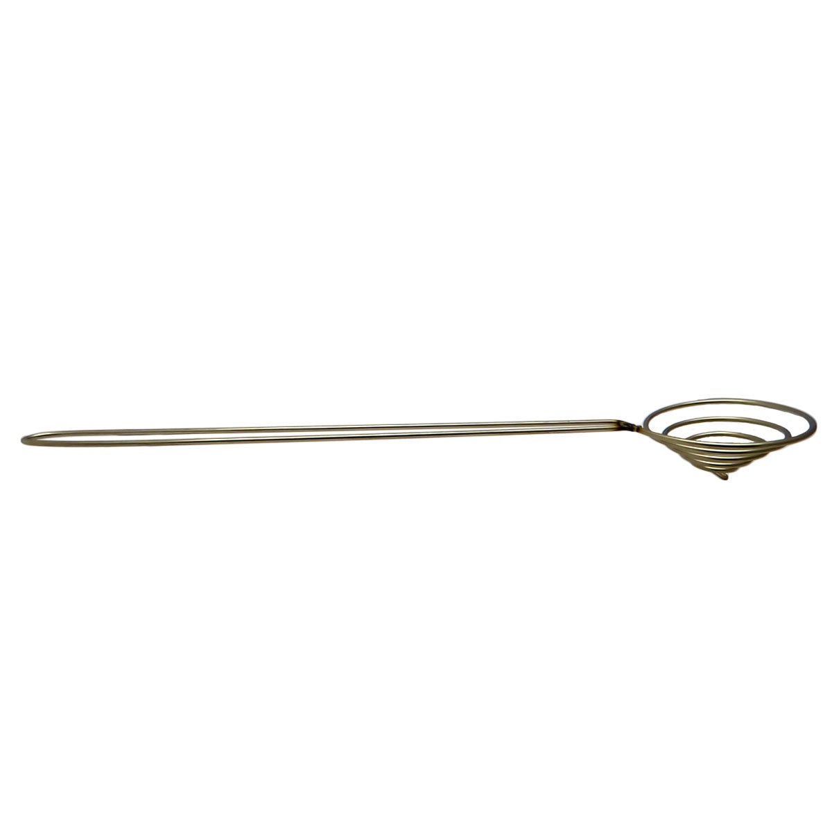 DISSCO stainless dipping swirl, a long skewer with a spiral end