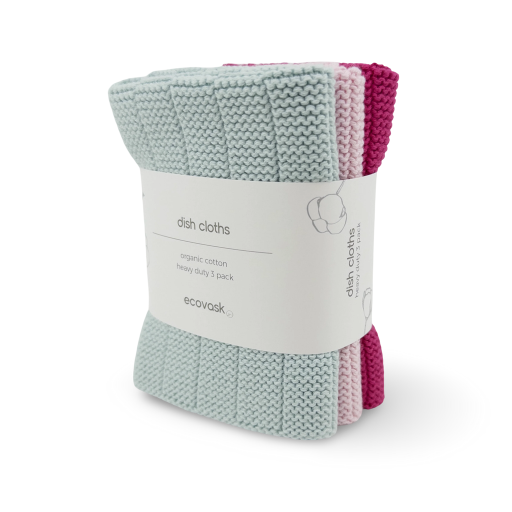 Ecovask Dishcloth 3pk - Fairy Bread pack
