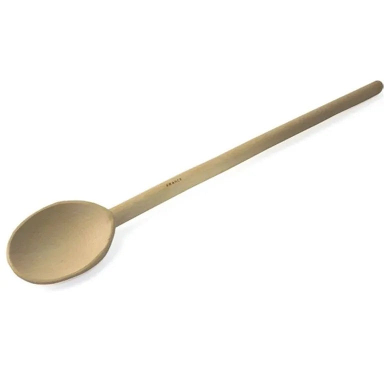 French Woodware wooden spoon, 45cm, in pale beechwood
